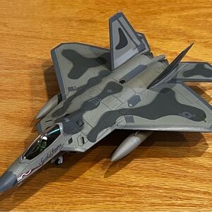 Stealth Fighter Jet Toy - Gray and Black
